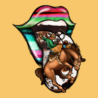 Serape Cowboy Tongue Vintage Hoodie | Teevron