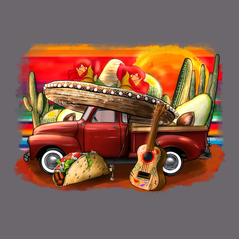 Mexican Cinco De Mayo Truck Premium Sweatshirt by CowGirlArtShop | Teevron