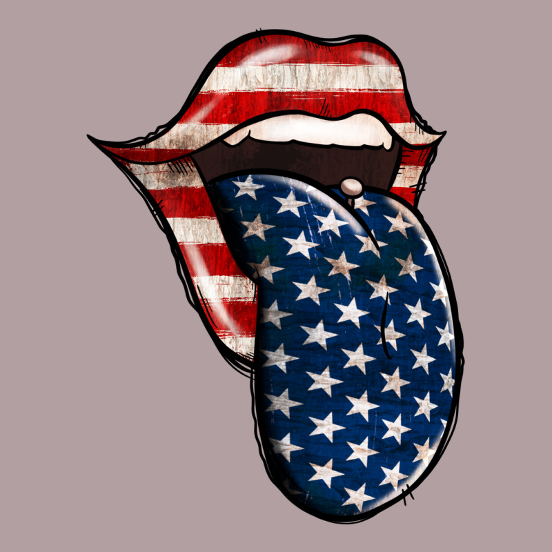 America 4th Of July Tongue Vintage Hoodie by Jasminsmagicworld | Teevron