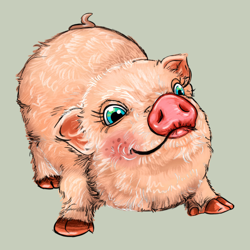Pig Long Sleeve Tee by MaliasSmallBusiness | Teevron