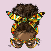 Afro Bun Ladies Tee | Teevron