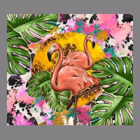 Flamingo With Leopard Heavyweight Hoodie | Teevron