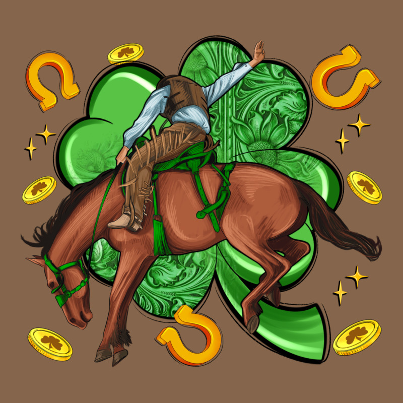 Cowboy With Shamrock Premium Tee by Artiststas | Teevron