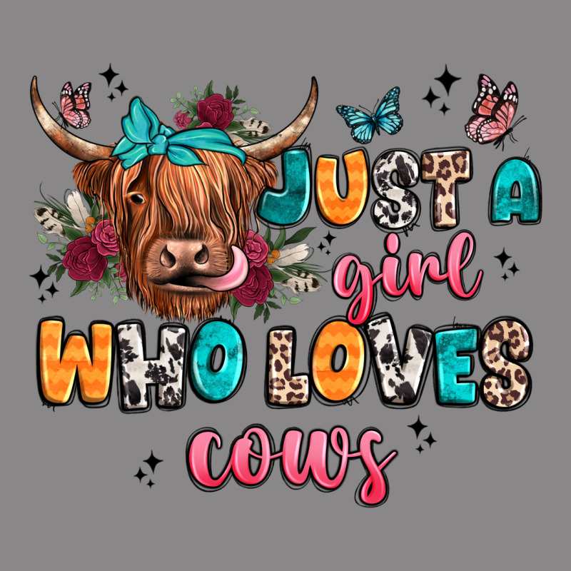 Just A Girl Who Loves Cows Vintage Tee by JahusDesignShop | Teevron