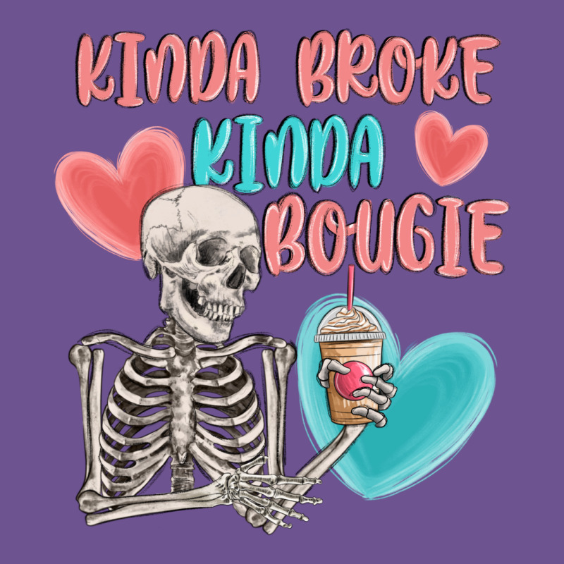 Kinda Broke Kinda Bougie Vintage Tee by MaliasSmallBusiness | Teevron
