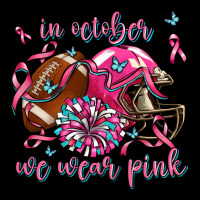 In October We Wear Pink Football Premium Tee | Teevron