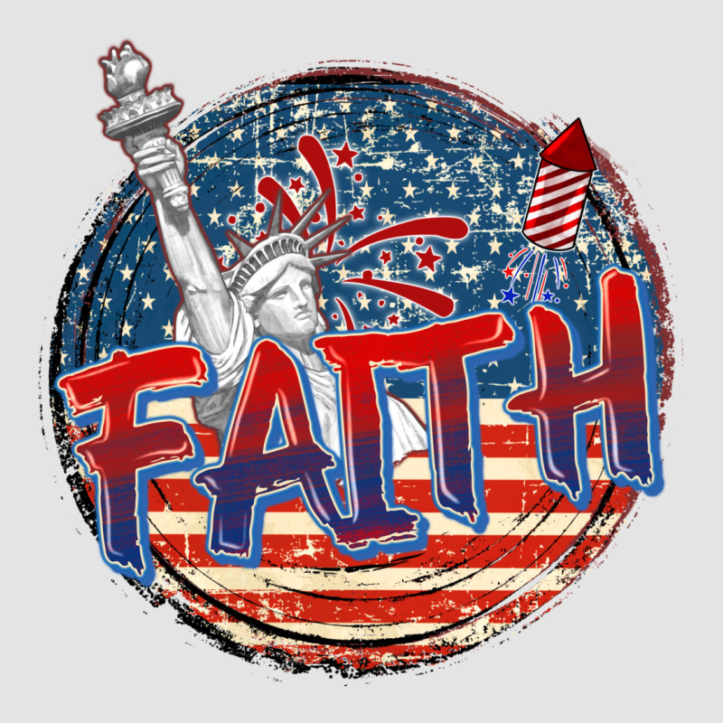 Faith Usa Premium Sweatshirt by CowGirlArtShop | Teevron