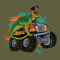 Monster Truck And T Rex Dinosaur Vintage Tee | Teevron