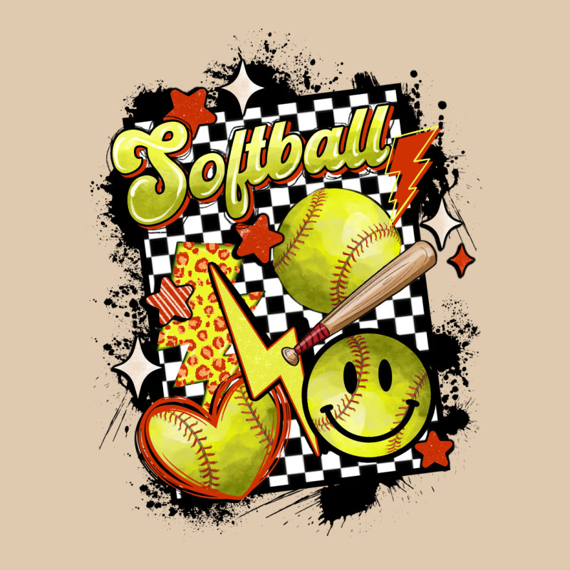 Vintage Softball Heavyweight Sweatshirt by MaliasSmallBusiness | Teevron