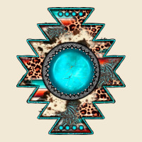 Aztec Leopard Turquoise Gemstone Premium Tee | Teevron