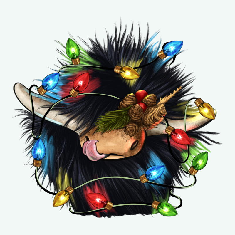 Christmas Black Angus Gnome Premium Hoodie by CowGirlArtShop | Teevron