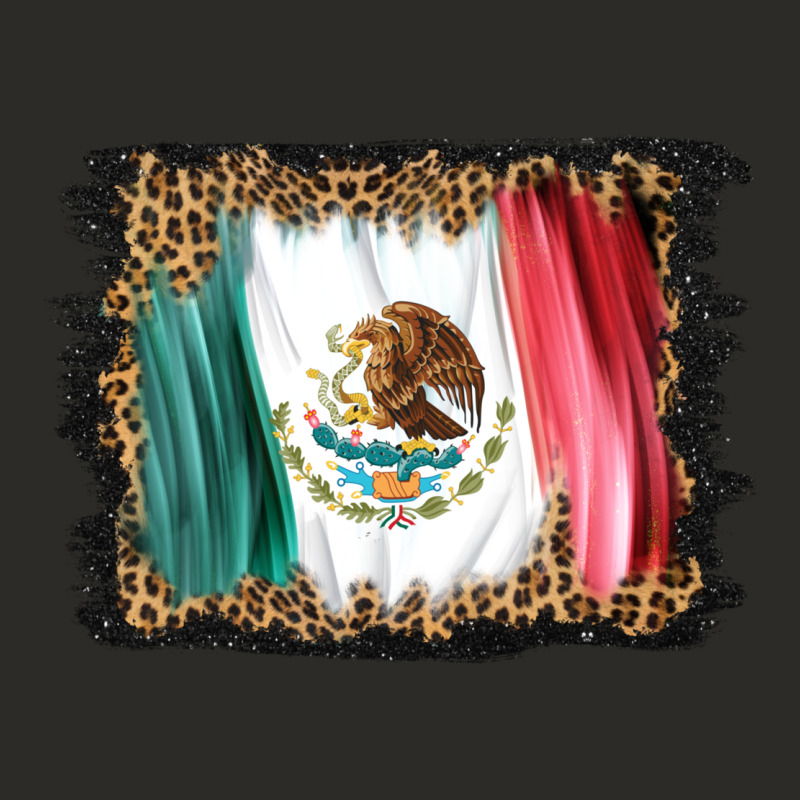 Distressed Mexico Flag Heavy Core Tee by BarkalooDesign | Teevron