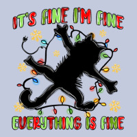 It's Fine I'm Fine Everything Is Fine Long Sleeve Tee | Teevron