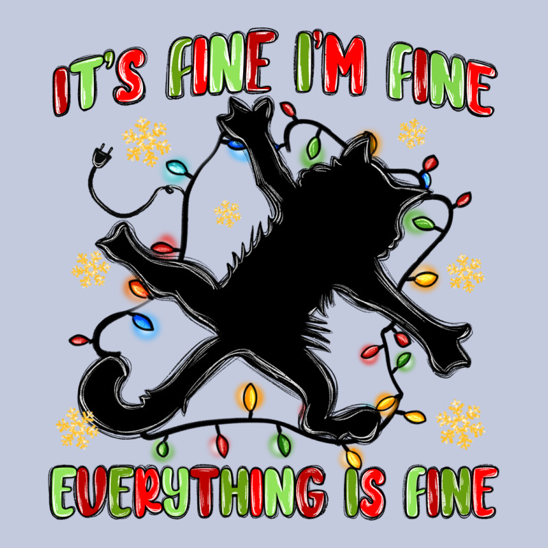 It's Fine I'm Fine Everything Is Fine Long Sleeve Tee by MaliasSmallBusiness | Teevron