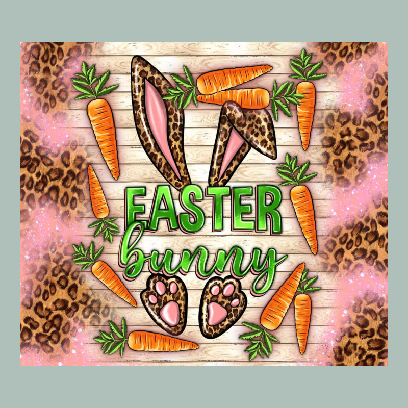 Easter Bunny With Carrots Heavyweight Hoodie by TumblerDesignByShophia | Teevron