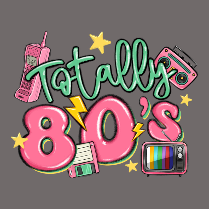 Totally 80s Retro Vintage Urban Heavy Tee by MaliasSmallBusiness | Teevron