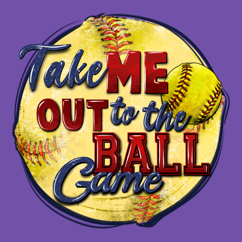 Take Me Out To The Ball Game Softball Premium Sweatshirt by CowGirlArtShop | Teevron