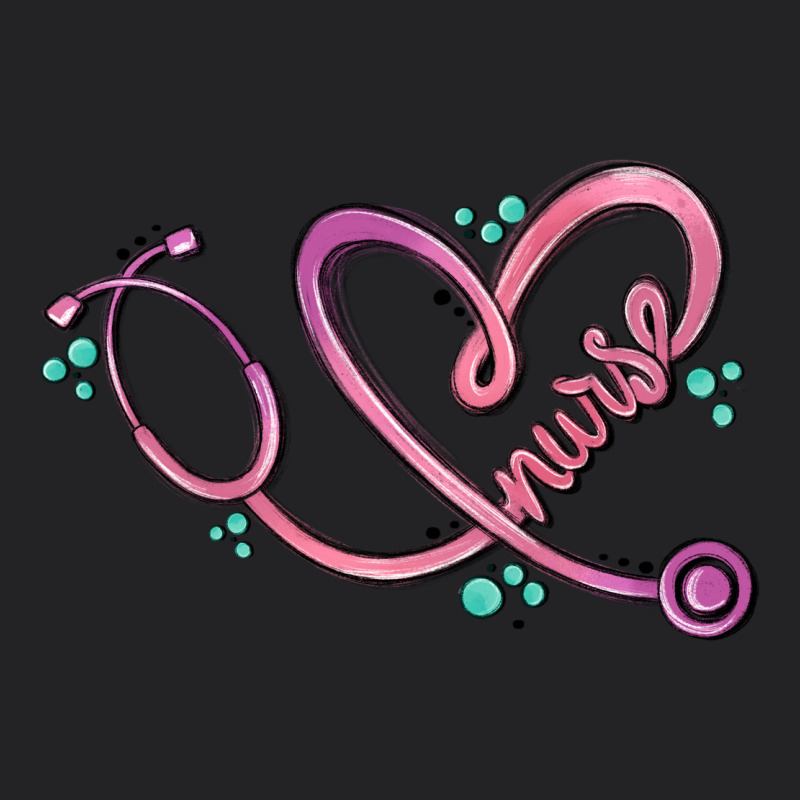 Nurse Heart Vintage Tee by MaliasSmallBusiness | Teevron