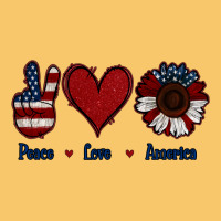 Peace Love America Vintage Hoodie | Teevron