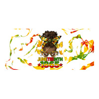 juneteenth afro messy bun libbey glass | Teevron