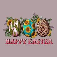 Happy Easter With Western Eggs And Sunflowers Vintage Hoodie | Teevron