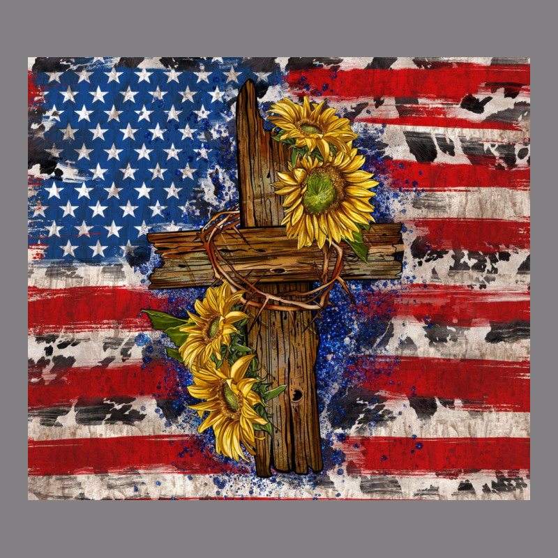 Jesus Christ With American Flag Heavyweight Hoodie by TumblerDesignByShophia | Teevron