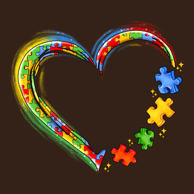 Autism Heart Heavy Core Tee by JahusDesignShop | Teevron