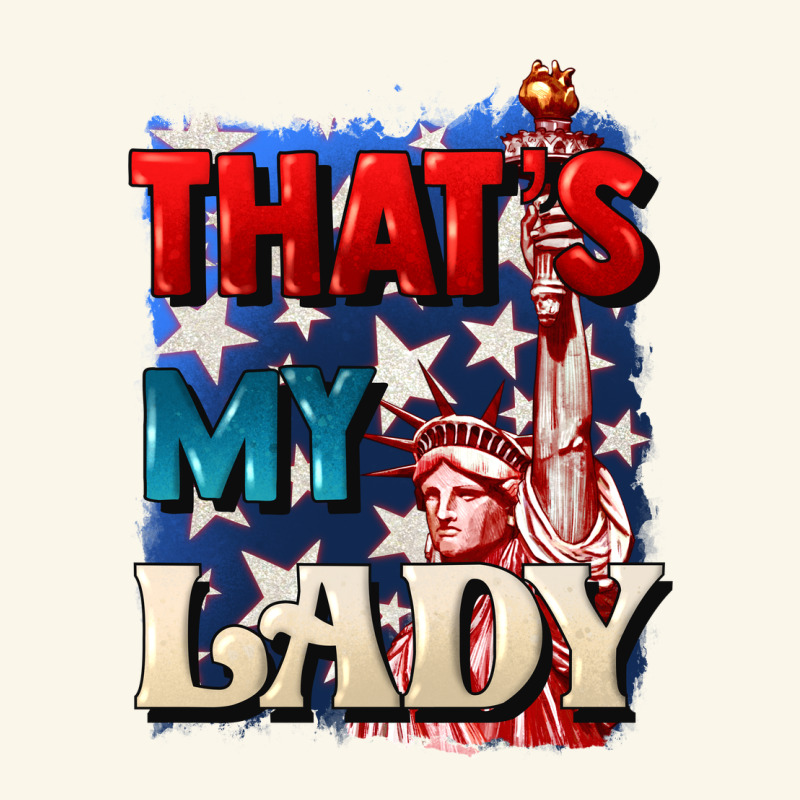Thats My Lady 4th Of July Premium Hoodie by CowGirlArtShop | Teevron