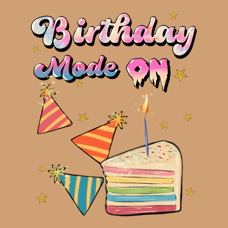 Birthday Mode On Vintage Tee by JahusDesignShop | Teevron