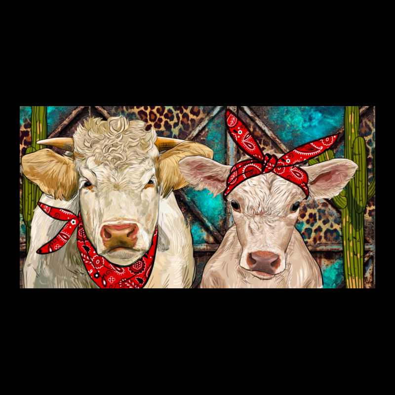 Charolais Bull And Calf Ladies Tee by RanaPortraitStore | Teevron