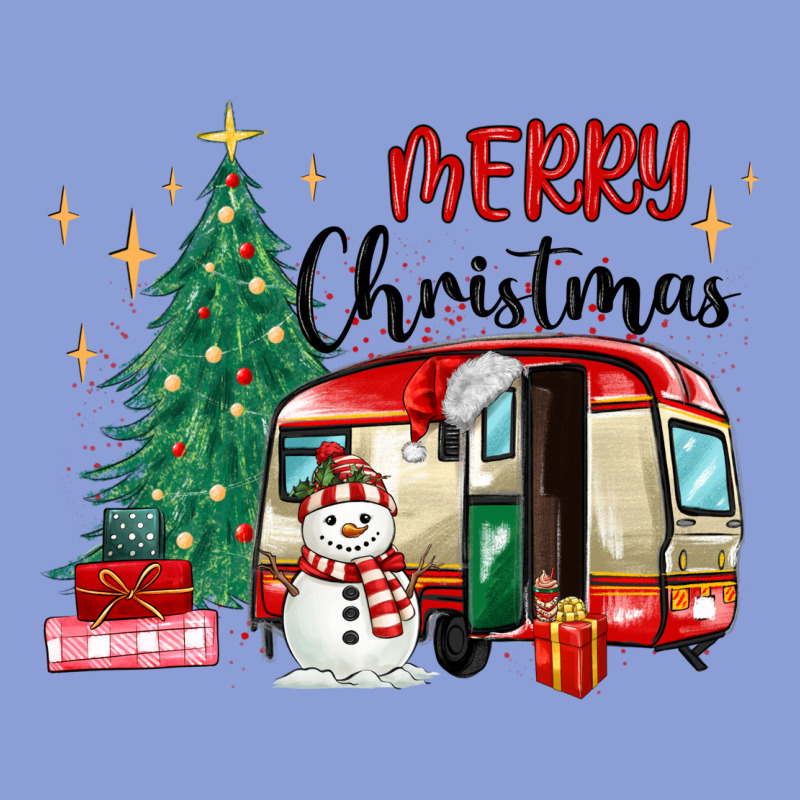 Merry Christmas Camper Long Sleeve Tee by MaliasSmallBusiness | Teevron