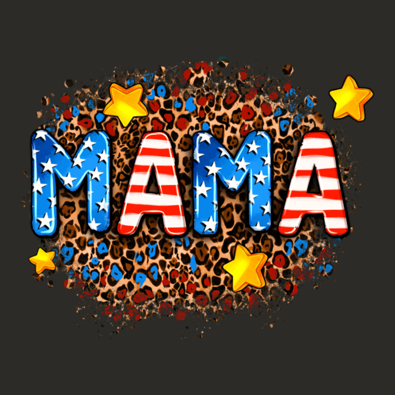 Usa Mama  Leopard Background Heavy Core Tee by AdoDesignShop | Teevron