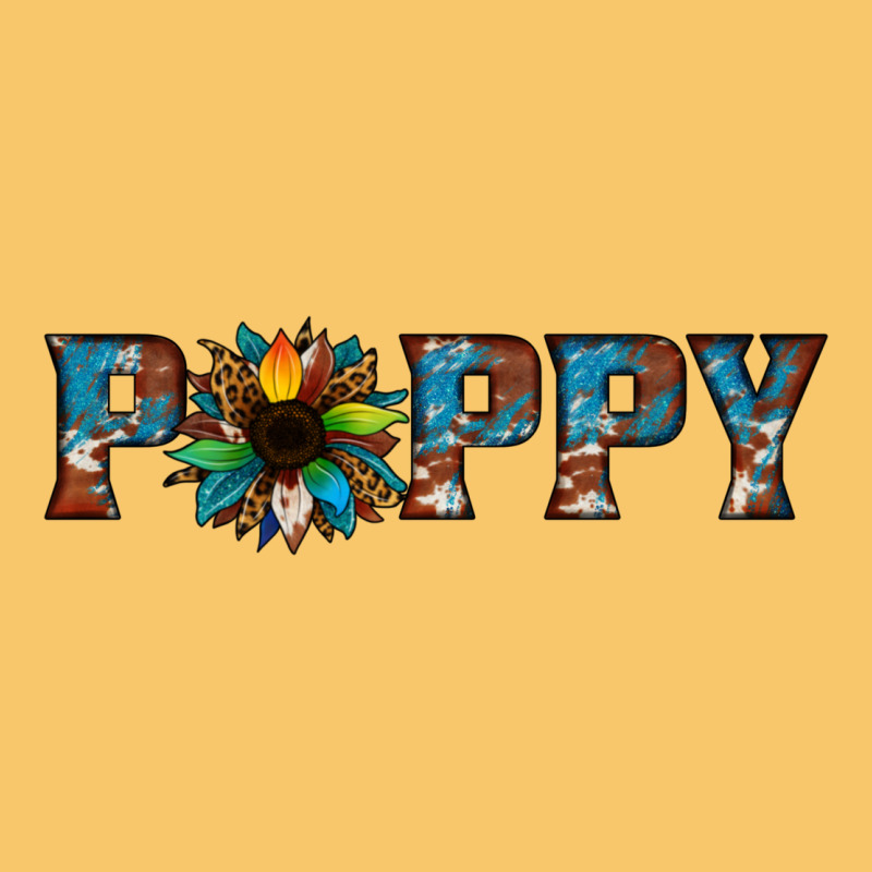 Poppy Cowhide Sunflower Vintage Hoodie by Jasminsmagicworld | Teevron