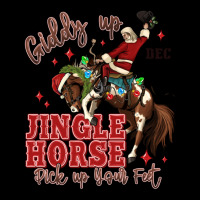 Giddy Up Jingle Horse Pick Up Your Feet Heavyweight Sweatshirt | Teevron