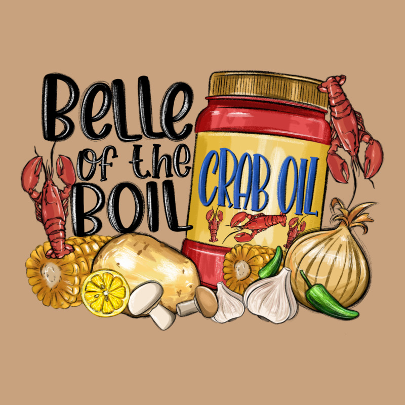 Belle Of The Boil Crab Oil Vintage Tee by MaliasSmallBusiness | Teevron