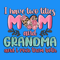 I Have Two Titles Mom And Grandma And I Rock Them Classic Tee | Teevron