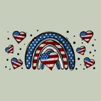 American Flag Rainbow 16oz Libbey Cup Ladies Tee | Teevron