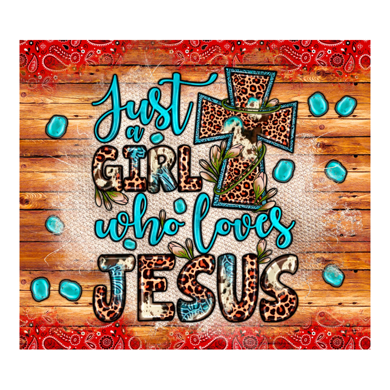 Just A Girl Who Loves Jesus Premium Tee by JahusDesignShop | Teevron