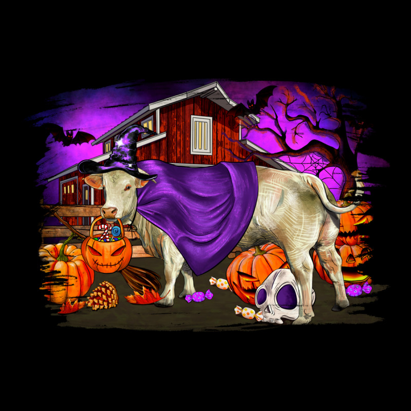 Charolais Bull Halloween Ladies Tee by RanaPortraitStore | Teevron