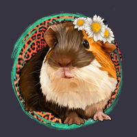 Floral Leopard Guinea Pigs Vintage Hoodie | Teevron