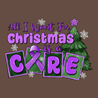 All I Want For Christmas Is A Cure Pancreatic Canc Long Sleeve Tee | Teevron