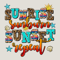 Sunrise Sunburn Sunset Repeat Heavy Core Tee | Teevron