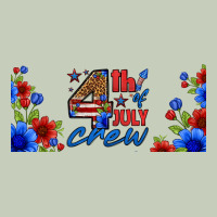 Floral 4th Of July Crew 16oz Libbey Cup Ladies Tee | Teevron