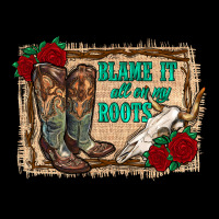 Blame It All On My Roots Zipper Hoodie | Teevron