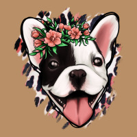 French Bulldog Floral Vintage Hoodie | Teevron