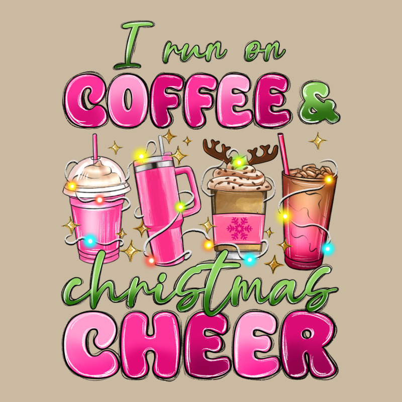 I Run On Coffee And Christmas Cheer Long Sleeve Tee by MaliasSmallBusiness | Teevron