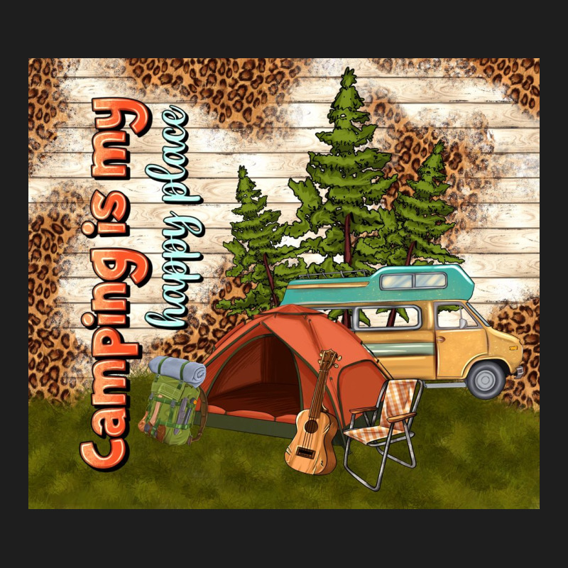 Camping Is My Happy Place Heavyweight Hoodie by TumblerDesignByShophia | Teevron