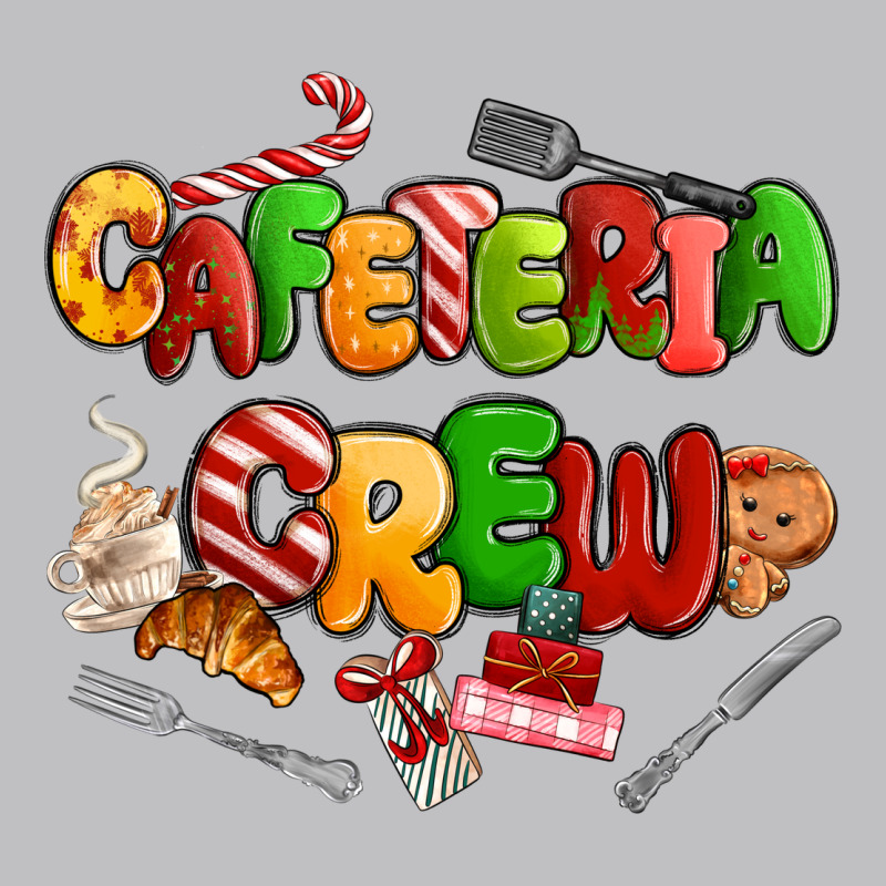 Christmas Cafeteria Crew Long Sleeve Tee by MaliasSmallBusiness | Teevron