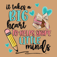 It Takes A Big Hearts To Helps Shape Little Minds Vintage Tee | Teevron