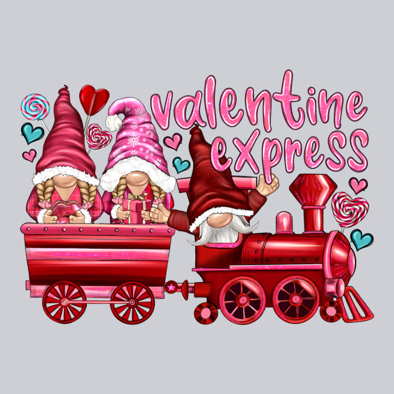 Valentines Express With Gnomies Heavyweight Sweatshirt by NancyCooperArtShop | Teevron